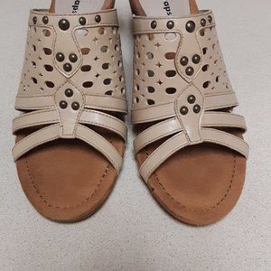 BARETRAP Charlisa Slip on Heel Sandals NEW without tags